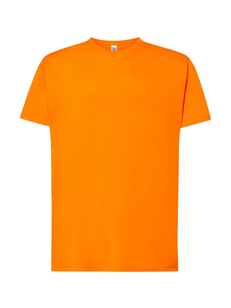 T-shirt unisex manica corta arancione