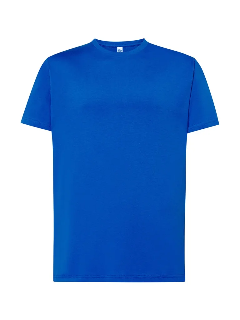 T-shirt unisex manica corta blu royal