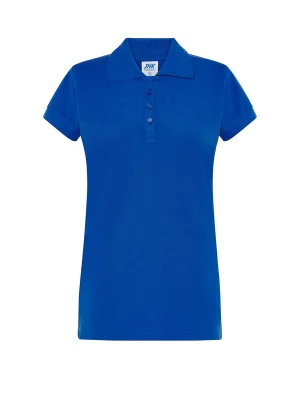 Polo donna manica corta blu royal